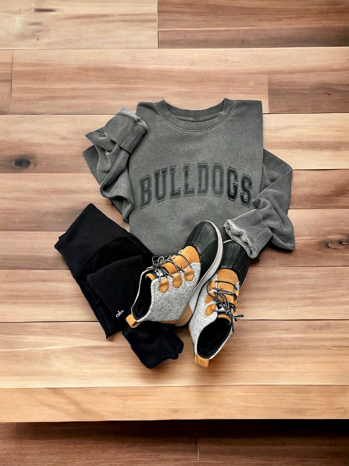  Viewamoon Bulldog Black Girls Athletic Clothes for